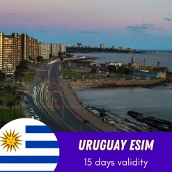 Uruguay eSIM 15 days