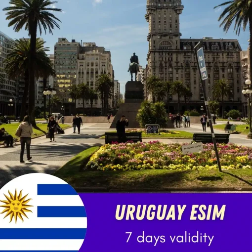 Uruguay eSIM 7 Days